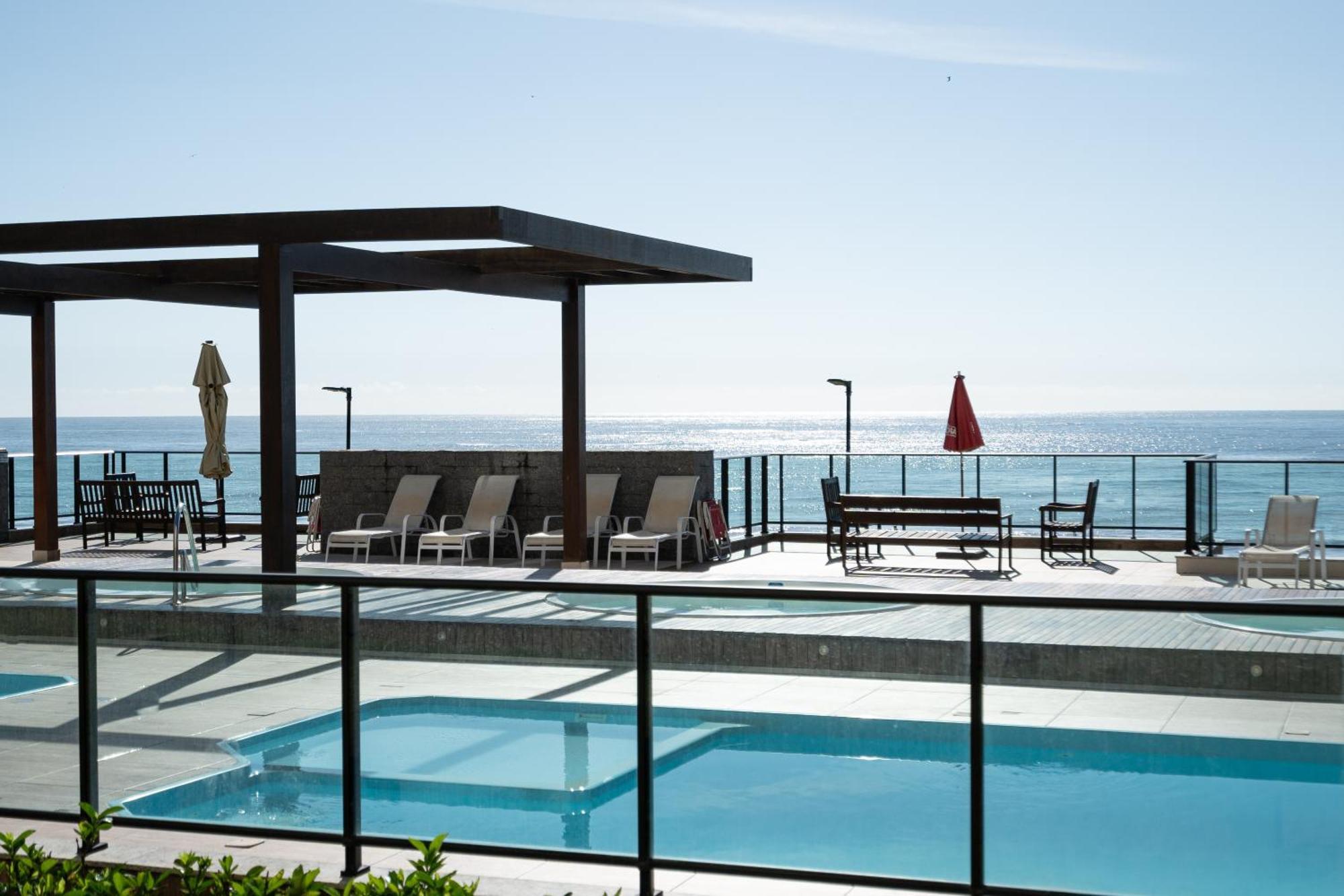 Aptos Completos Com Vista Mar Pe Na Areia Em Barra Velha Em Condominio Resort Com Spa, Piscina, Quadra De Futebol, Sala De Jogos, Brinquedoteca, Complexo Com Diversos Comercios المظهر الخارجي الصورة