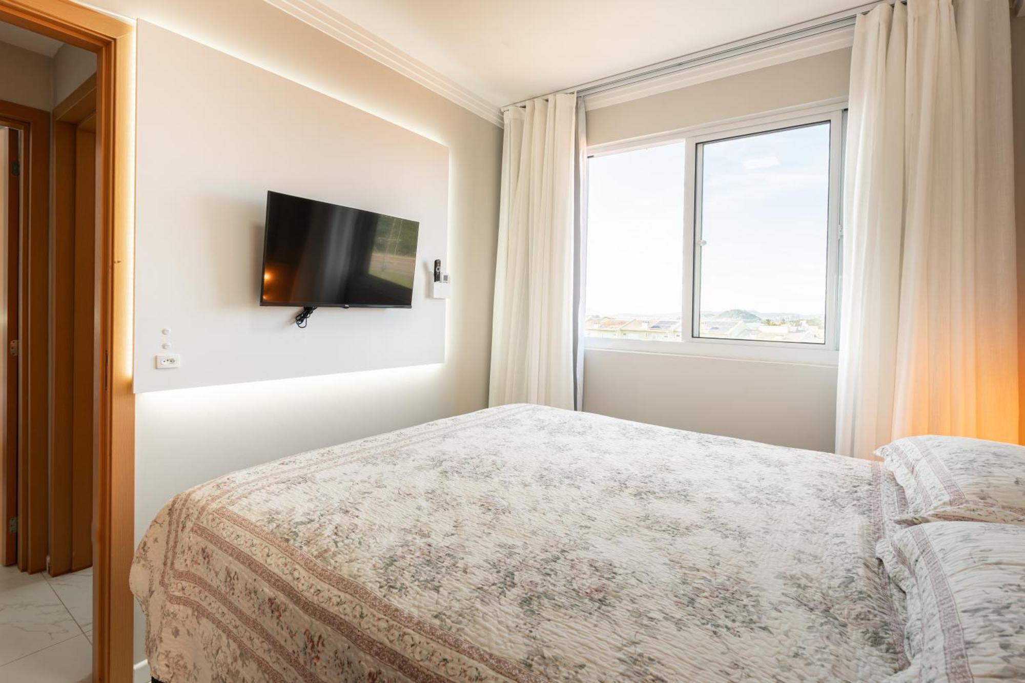 Aptos Completos Com Vista Mar Pe Na Areia Em Barra Velha Em Condominio Resort Com Spa, Piscina, Quadra De Futebol, Sala De Jogos, Brinquedoteca, Complexo Com Diversos Comercios الغرفة الصورة